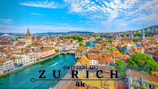 Zurich 4K / Zurich Switzerland 4K Drone / Cinematic Drone Footage