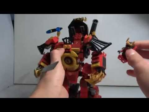 Vidéo LEGO Ninjago 9448 : Le robot Samouraï