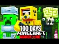 I Survived 100 Days In A NUCLEAR WASTELAND In Hardcore Minecraft
