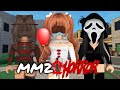 MM2, But It's DIFFERENT HORROR MOVIE CHARACTERS (Murder Mystery 2)