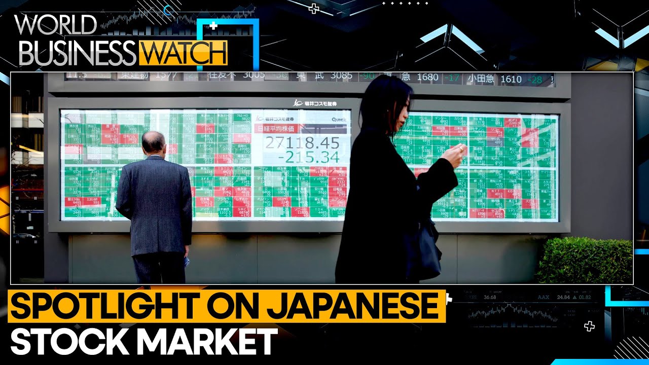 Japan’s Stock Market Boom : Why Japanese Markets Are Booming?|  WION World Business Watch