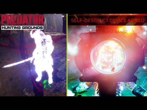 THIS CAVE IS A NIGHTMARE FOR THE PREDATOR - Predator: Hunting Grounds