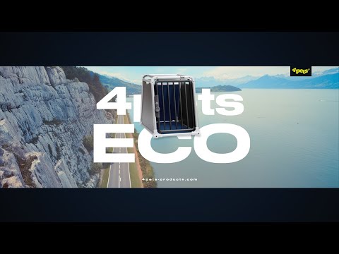 Die 4pets Hundebox "ECO" ist in 8 Grössen erhältlich, TÜV zertifiziert und aus der Schweiz.