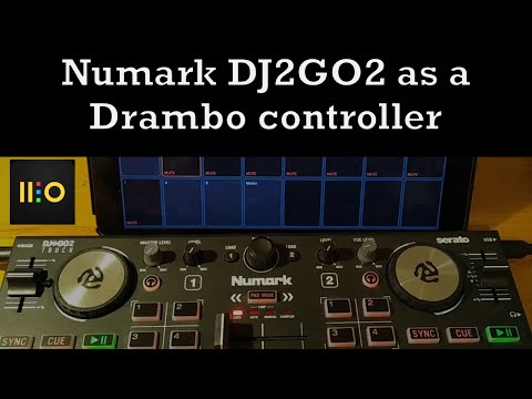 Controlling Drambo with the Numark DJ2GO2 Touch