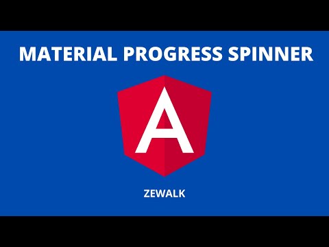 Angular Material Progress Spinner Tutorial Angular Material 12 2021
