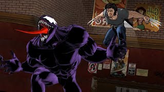 Ultimate Spider-Man - Venom vs Wolverine Boss Fight