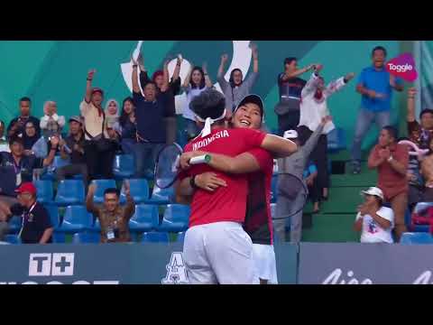 Asian Games 2018 Gold Medal Match: Aldila Sutjiadi/Christopher Rungkat vs Kumkhum/Ratiwatana