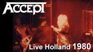 ACCEPT - Live Holland 1980 (Hard rock)