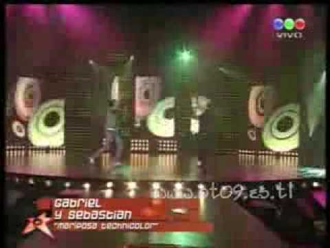 Operacion triunfo 2009 : Sebastian martingaste - gala 2 - Mariposa tecnicolor.