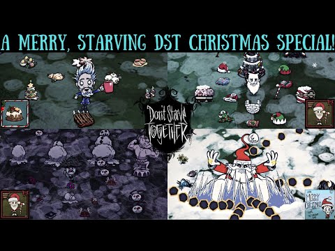 A Merry Don't Starve Together Christmas Special! New Foods, Skins & Santa... Boss?! [MOD]