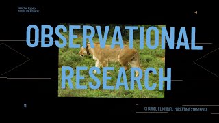 Marketing Research: Observational Research (Tutorial for Beginners)