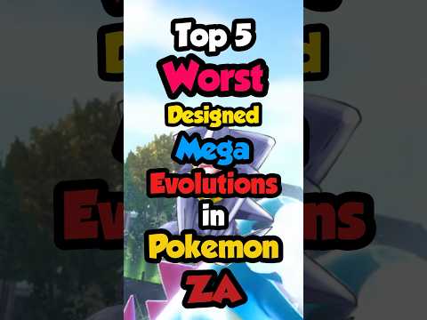 Worst Mega Evolution Designs Ranked #pokemon #pokemonlegendsza