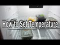 Whirlpool Refrigerator - How to Set Temperature