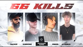 TOURNOI STREAMER BATTLE WARZONE FT. ESK, AYZEN & SACKZI | TOP 1 | 66 KILLS
