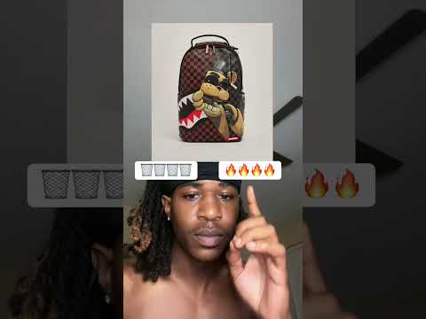 SprayGround Backpack Ratings #shortsfeed #shorts #rating #sprayground