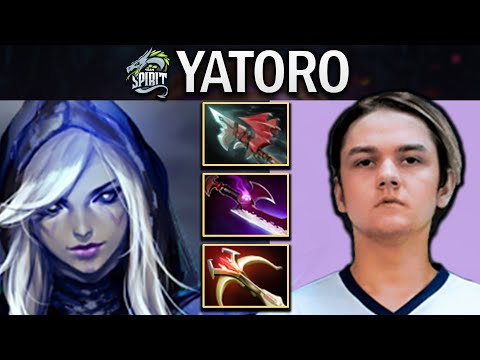 SPIRIT.YATORO DROW RANGER WITH 23 KILLS - DOTA 2 7.30 GAMEPLAY