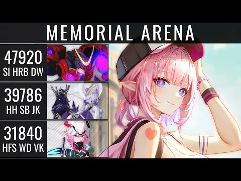 Jizo 47920 | Wardens 39786 |  Kasumi 31840 | HI3 EX Memorial Arena