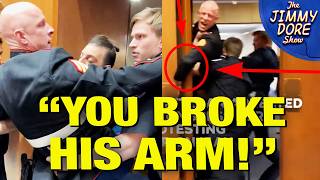 U.S. Marine Protests Iran War In Senate & ALL HELL BREAKS LOOSE!