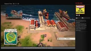 krumpy1979's Live PS4 Broadcast tropico mission big cheese