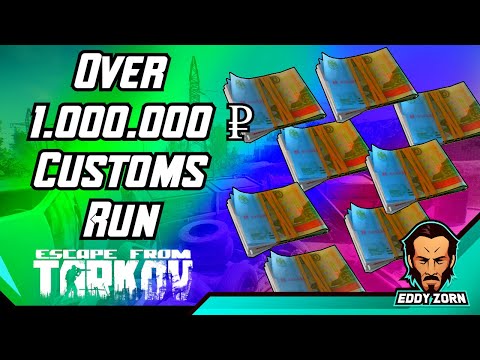 1 Million Roubles Customs Run and A HACKER STOLE MY NAME!? - Escape From Tarkov