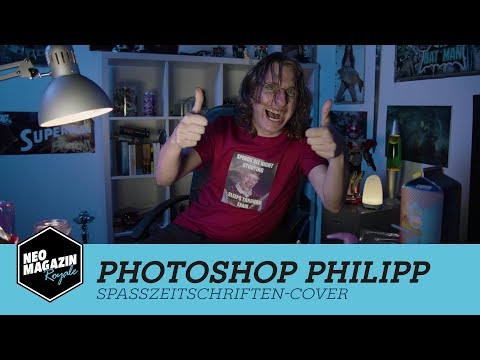 Photoshop Philipp und das Spaßzeitschriften-Cover | NEO MAGAZIN ROYALE mit Jan Böhmermann - ZDFneo