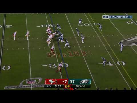 Christian McCaffrey throws it to absolutely nobody