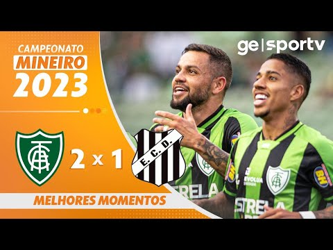 Gols e lances de América-MG x Democrata-MG