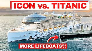 Inside ICON OF THE SEAS vs. TITANIC: Exploring the World's Largest Cruise Ship