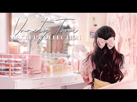 Vanity Room Tour & Makeup Collection 2021