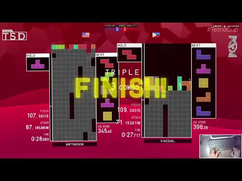 Softsocks9 (Blaarg) vs. VinceHD_ - Tetr.io Cup 4 Winners' Semifinals