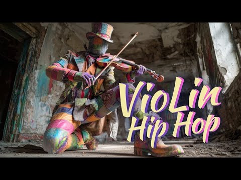 【Violin x Hip Hop Playlist】Melted Gallery Groove – Cinematic 808 Violin in Colorful Ruins