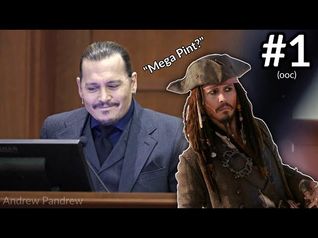 Johnny Depp Being Hilarious in Court! (Part 1) SDDEFAULT Thumbnail