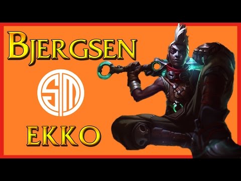 TSM Bjergsen - Ekko Mid vs Anivia - KR Diamond Ranked League of Legends 2015