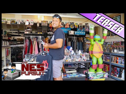 TheNesPursuit Episode 114 Teaser Trailer - 40 Minutes Of TV Quality Game and Toy Hunting