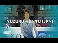 Yuzuru Hanyu JPN Men Short Program ISU GP Finals 2019 Turin GPFigure