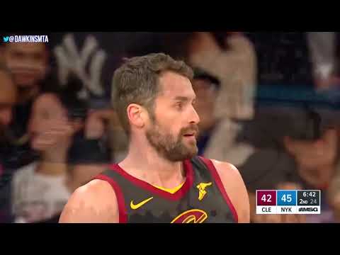 Kevin Love Full Highlights 2019 02 28 Cavs vs Knicks   26 Pts, 8 Rebs!
