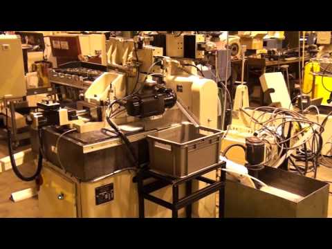 Royal Master Centerless Grinder TG 12x8 thrufeed grinding an automotive application