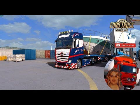 Euro Truck Simulator 2 (1.31) Italia Messina Catania & Mercedes MP4 + DLC's & Mods
