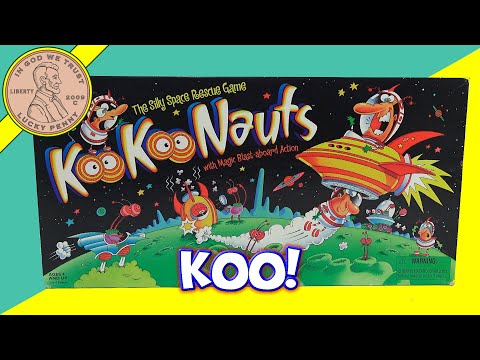 How To Play The 1995 Milton Bradley KooKooNauts Vintage Family Board Game