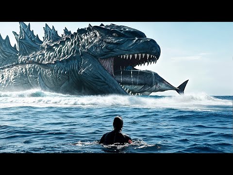 Godzilla Eats Megalodon in the Arctic Ocean