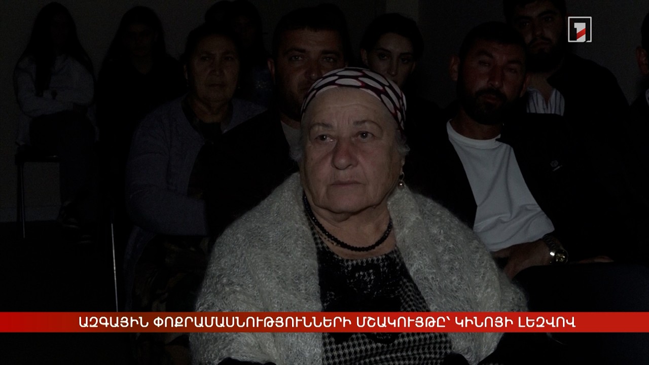 Ազգային փոքրամասնությունների մշակույթը՝ կինոյի լեզվով