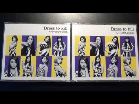 Unboxing After School 2nd Japanese Studio Album Dress to Kill [Mu-Mo Version]