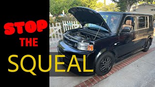 Belt Squeal fix for Scion XB