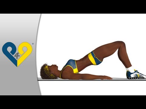 Beckenheben - Füße am Boden ( P4P_id_84 )