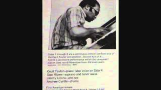 Cecil Taylor, The Great Concert of Cecil Taylor 4 of 6