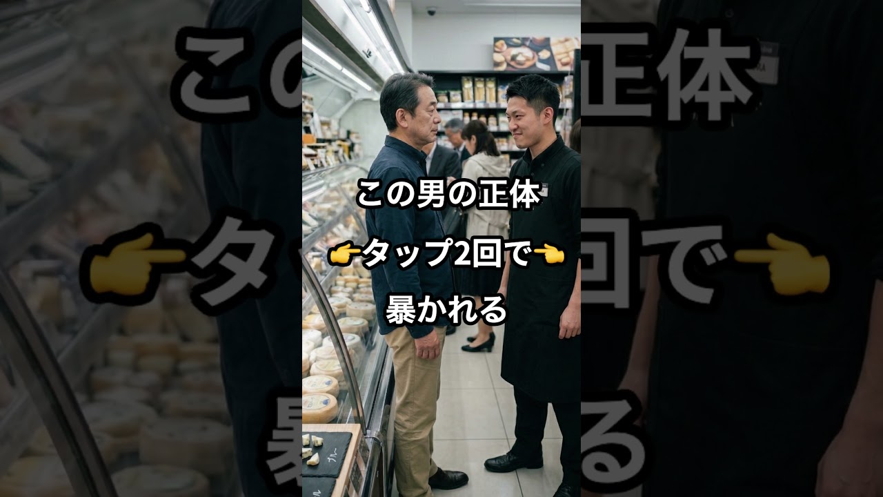 【逆転劇】邪魔なんだよと突き飛ばした店員、次の瞬間店内が封鎖された理由…その男の正体に店長が震えた#shorts #ショート動画