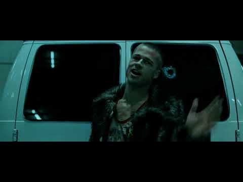 Fight Club 1999 - Parking Tyler Vs Tyler Scene HD
