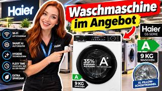 🟢🟢🟢 Angebot Waschmaschine: Haier 9kg (HW90-BP1427657TU1)