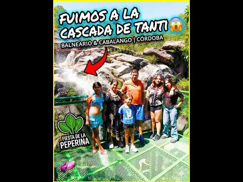 Fuimos a la Cascada de Tanti 😱 | Balneario, Cabalango y Fiesta de la Peperina | Córdoba