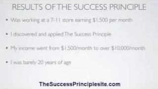 The Success Principle Expert by Jerry Clark